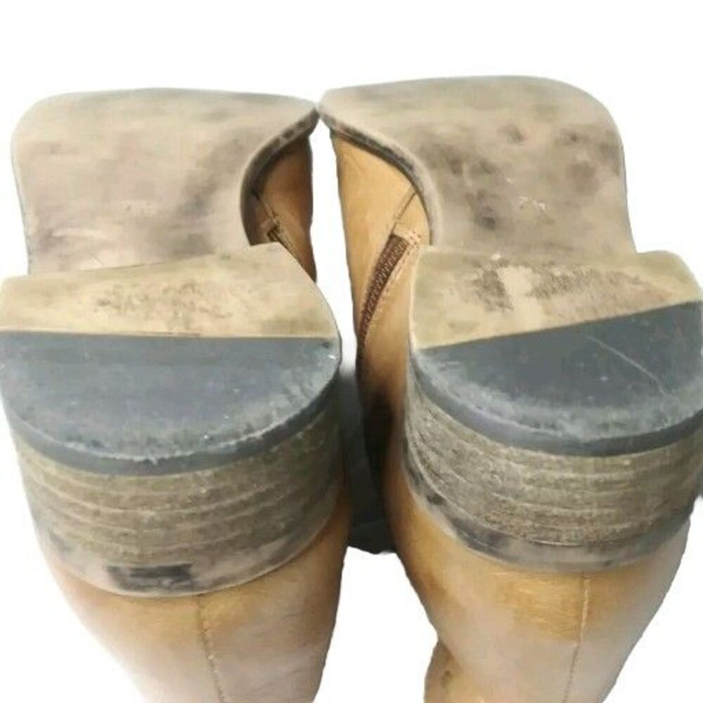 Diba True River Queen Booties Tobacco Brown leather Size 7.5 - Picture 7 of 7